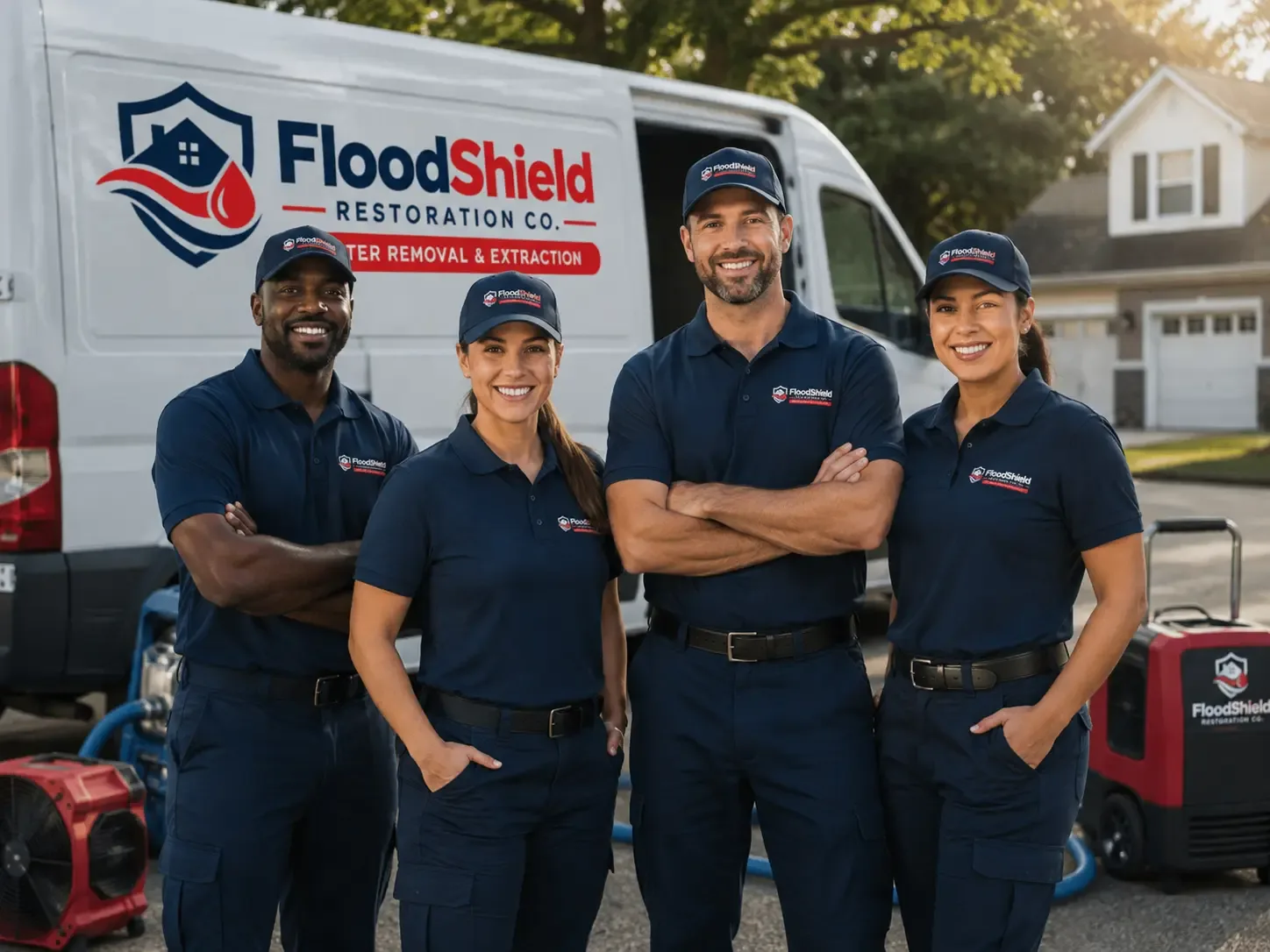 Flood Damage Restoration company in Brookdale, CA